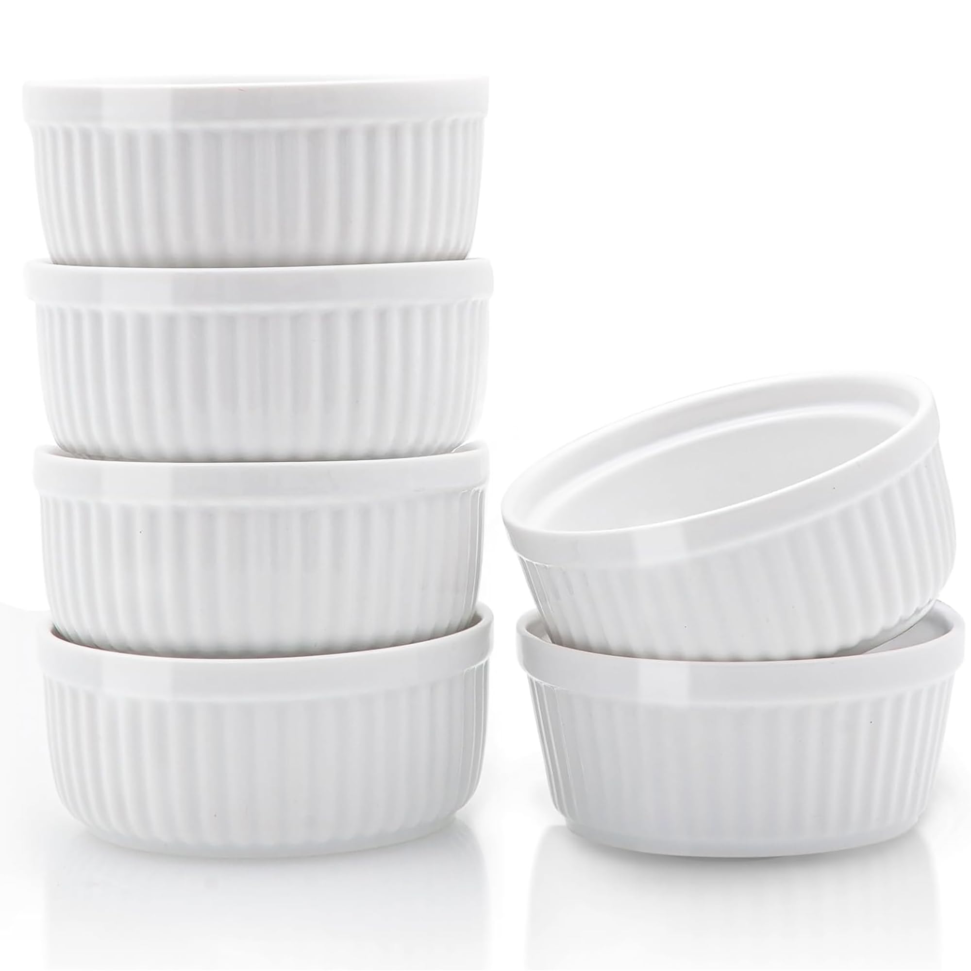 UM8-SEC3 カミオレン9枚セット Amazon.com: Nuwave Ceramic Ramekins 8 oz, Set of 6, Elegant